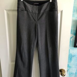 Express Grey Editor Pants